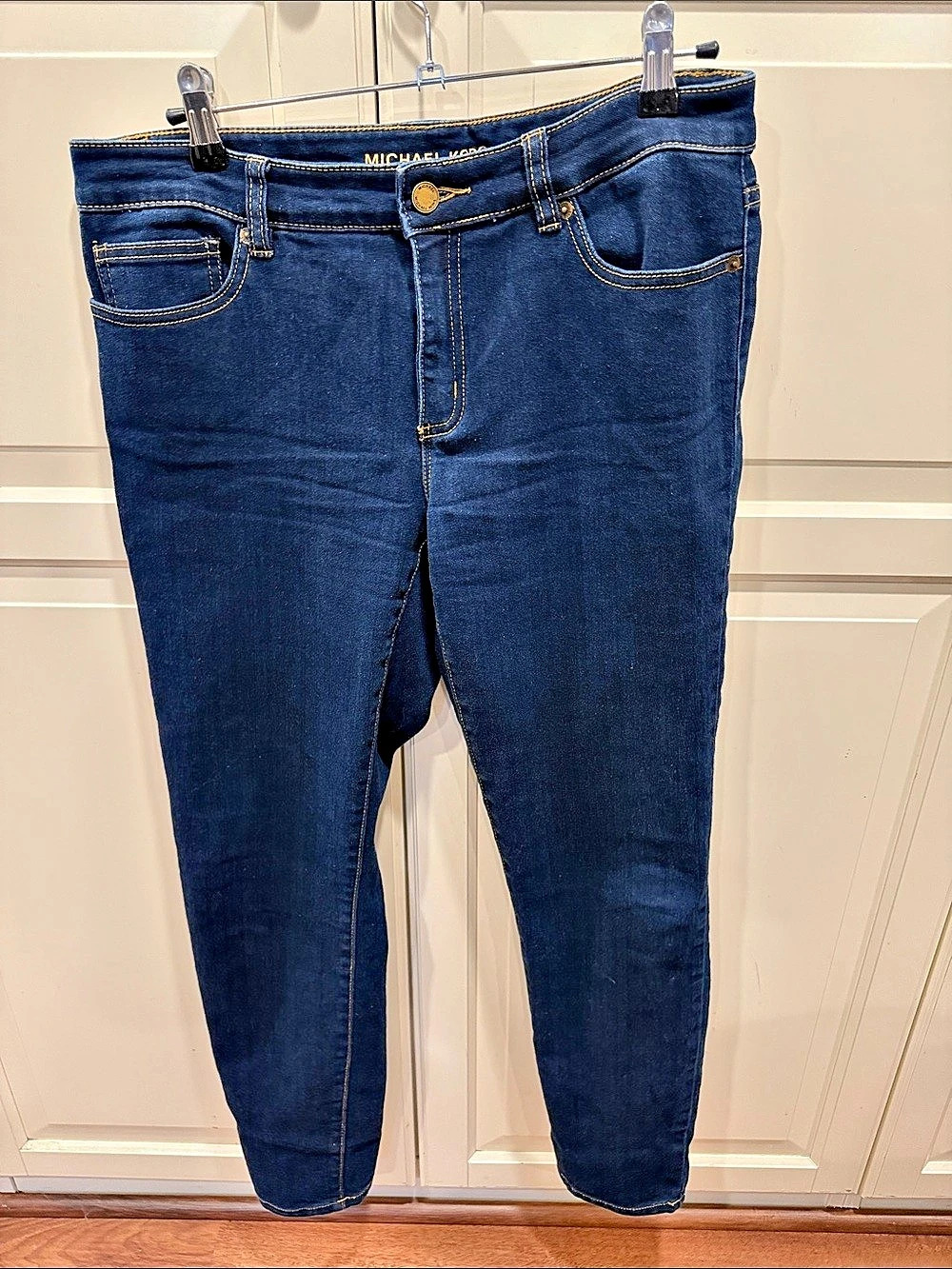 Michael Kors Skinny Jeans in Blue Waist 8 Like New